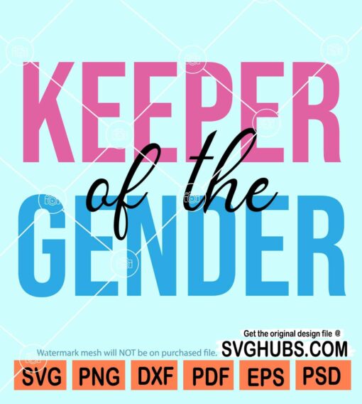 Keeper of the gender svg