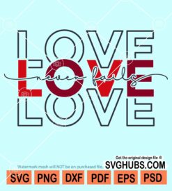 Love never fails svg