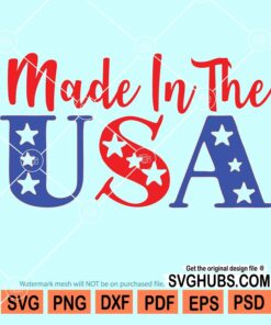 Made in the USA svg
