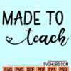 Made to teach svg