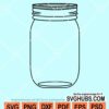 Mason jar svg