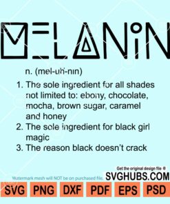 Melanin definition svg