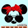 Minnie with bandana SVG