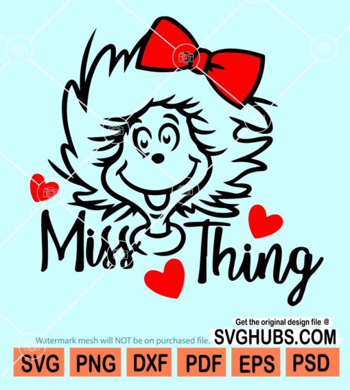 Miss thing svg