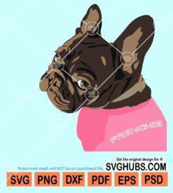 Molly frenchie svg