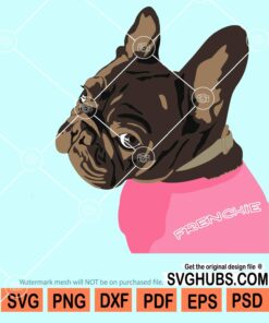 Molly frenchie svg