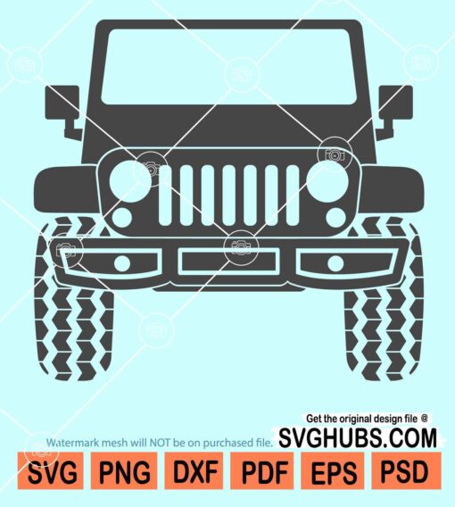 Monster car svg