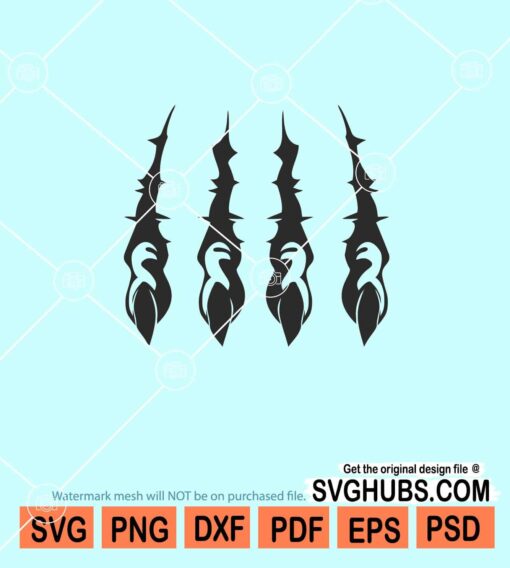 Monster claws svg