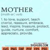 Mother definition svg