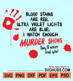 Murder shows svg