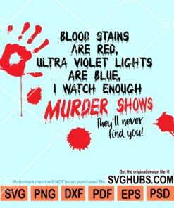 Murder shows svg