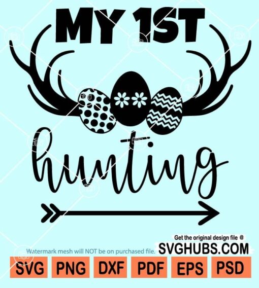 My first hunting svg