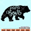 Papa bear svg