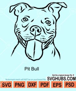 Pitbull svg