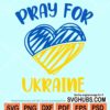 Pray fo Ukraine SVG