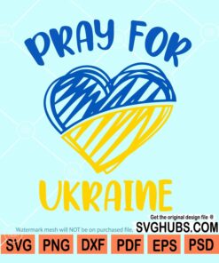 Pray fo Ukraine SVG