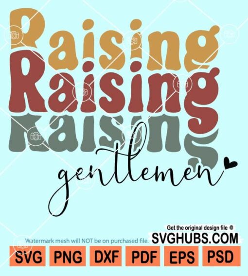 Raising gentlemen svg