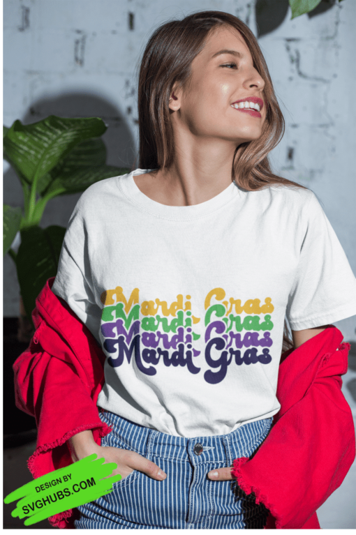 Retro mardi gras svg, Mardi Gras SVG, Mardi Gras, Mardi Gras Shirt svg, Mardi Gras PNG - Image 2