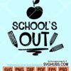School's out svg