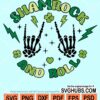 Shamrock and roll svg