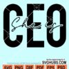 She is CEO svg