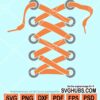 Shoe lace svg