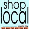 Shop local svg