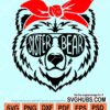 Sister bear bandana svg