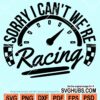 Sorry I can't we're racing svg