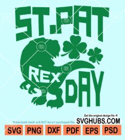 St. Patrick's rex day svg