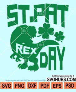 St. Patrick's rex day svg