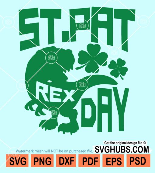 St. Patrick's rex day svg
