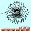 Sunflower mom svg
