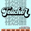 Teacher mirror svg
