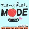 Teacher mode svg