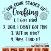 The four stages of crafting svg