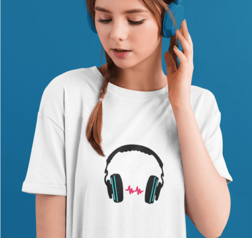 Tiktok headphones SVG
