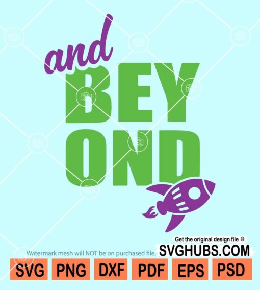 To Infinity and Beyond svg