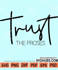 Trust the proses svg