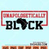 Unapologetically black svg