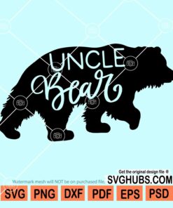 Uncle bear svg