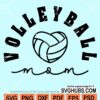 Volleyball mom svg