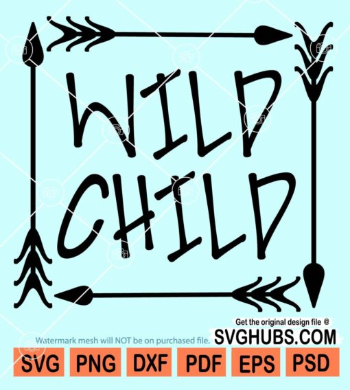 Wild child svg