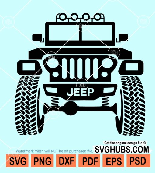 Wild jeep svg