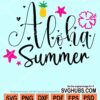 Aloha summer svg file