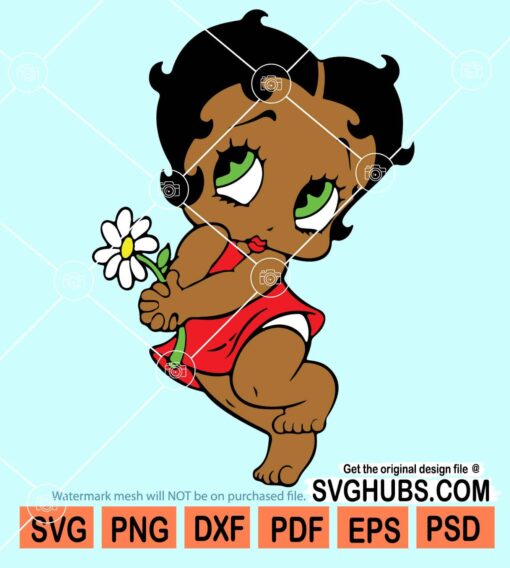 Baby Betty Boop svg