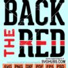 Back the red svg