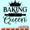 Baking queen svg