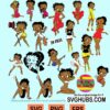 Betty boop svg bundle