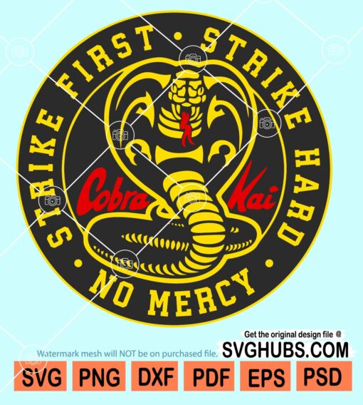 Koupit Summer 2021 New Cobra Kai No Mercy Strike First Strike Hard 80s Karate Kid Movie Men's T-Shirt Gift Women Top Soft Tee za dobrou cenu - doprava zdarma, skutečné recenze s